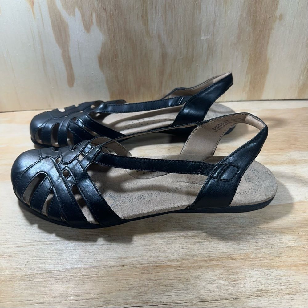 Earth Origins Black  Sandals Women’s Size 10